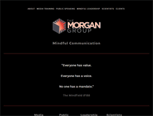 Tablet Screenshot of morgangp.com